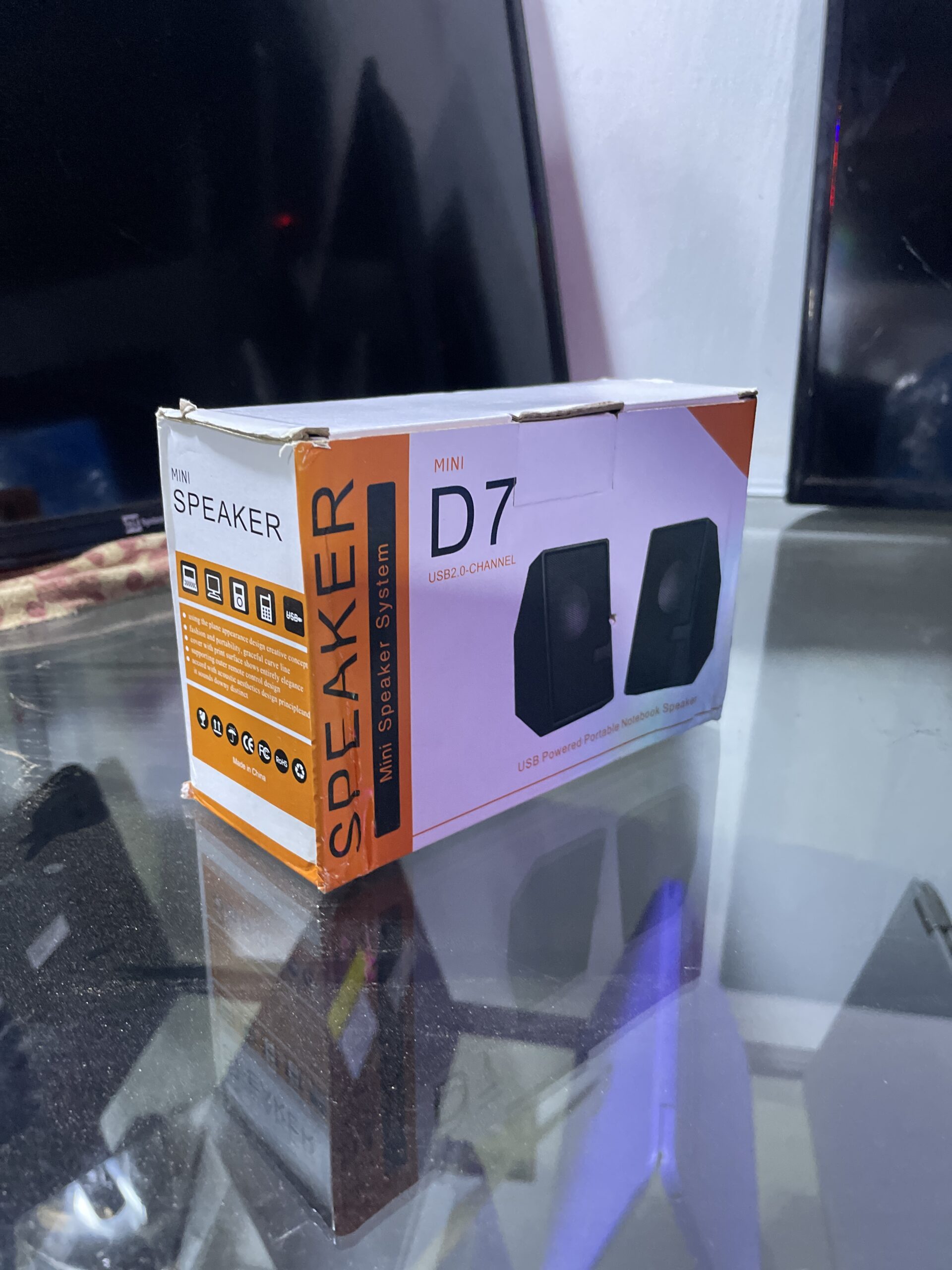 D7 LAPTOP AND DESKTOP SPEAKER
